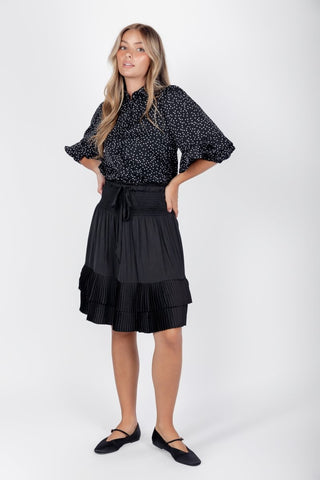 Nina Skirt (Black) 23"