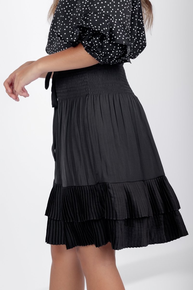 Nina Skirt (Black) 23" - Glamourous Grace