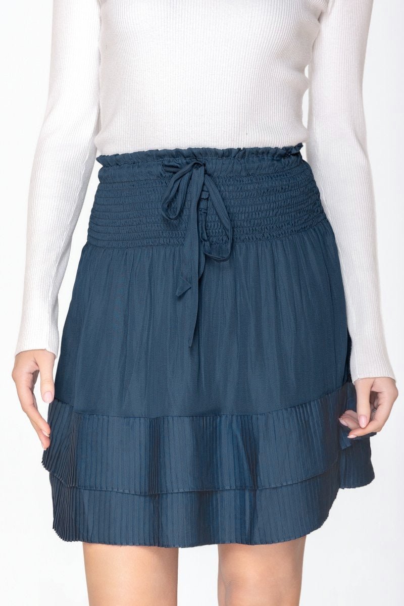 Nina Skirt (Blue) 20" - Glamourous Grace