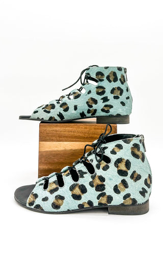Nola Sandals in Teal - Glamourous Grace