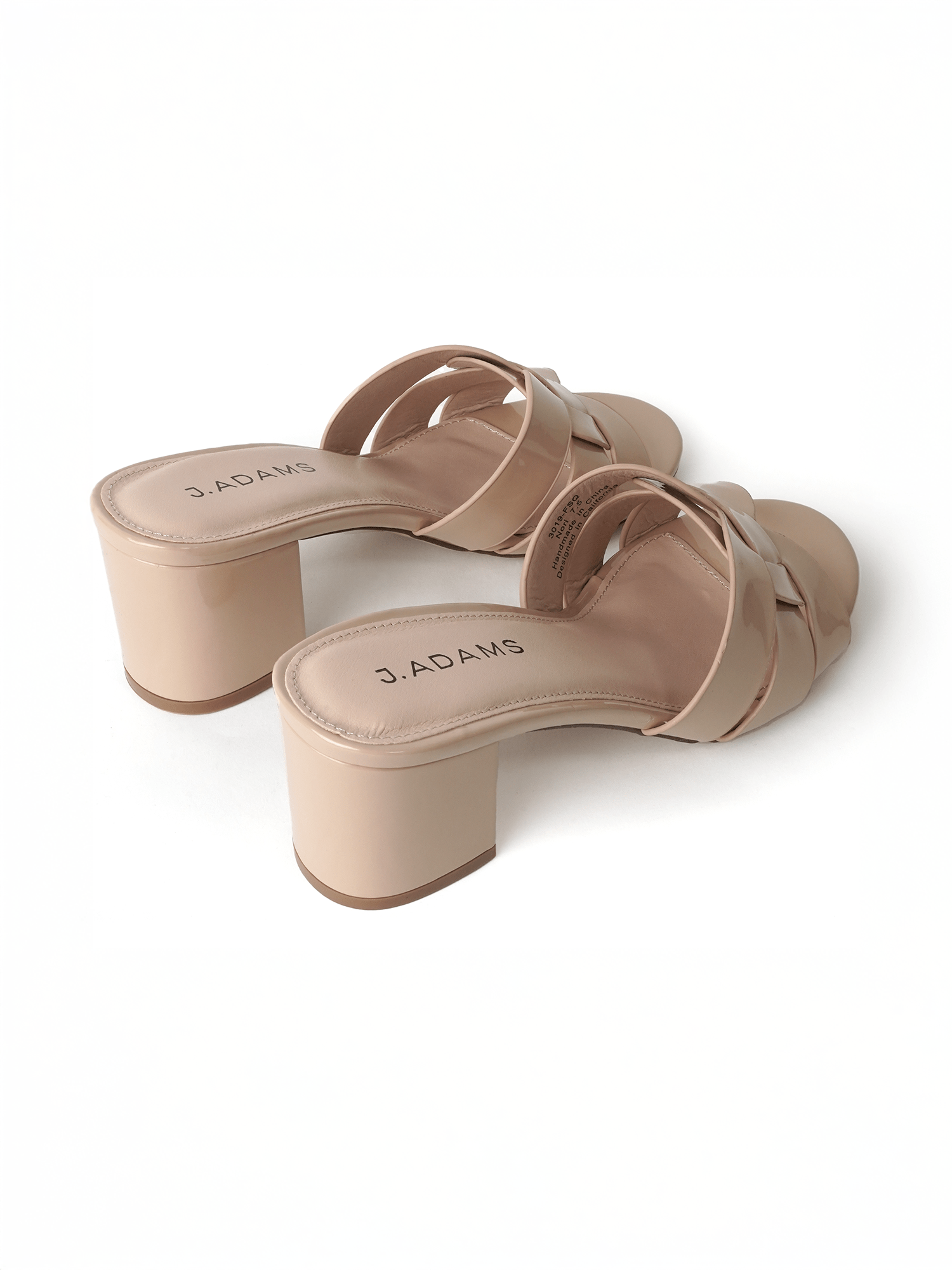 Nori | Beige Patent - Glamourous Grace