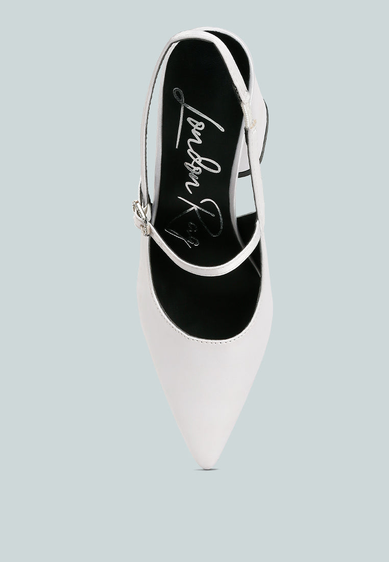 Nougat Flared Heel Party Sandals - Glamourous Grace