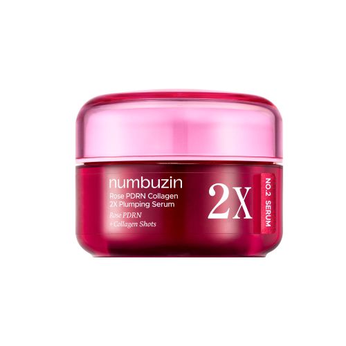 numbuzin No.2 Rose PDRN Collagen 2X Plumping Serum 30ml - Glamourous Grace