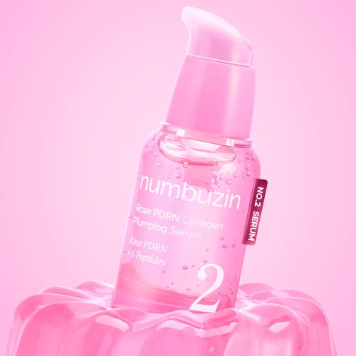 numbuzin No.2 Rose PDRN Collagen Plumping Serum 30ml - Glamourous Grace