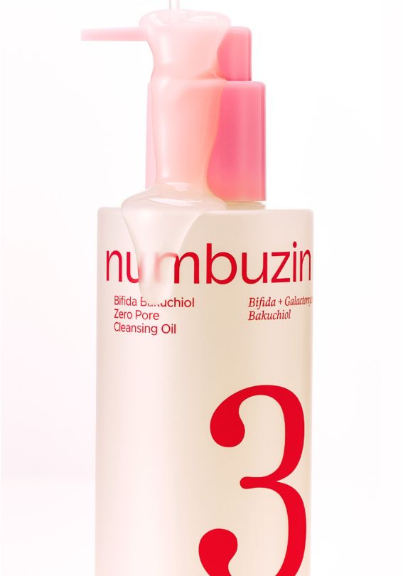 numbuzin No.3 Bifida Bakuchiol Zero Pore Cleansing Oil 200ml - Glamourous Grace