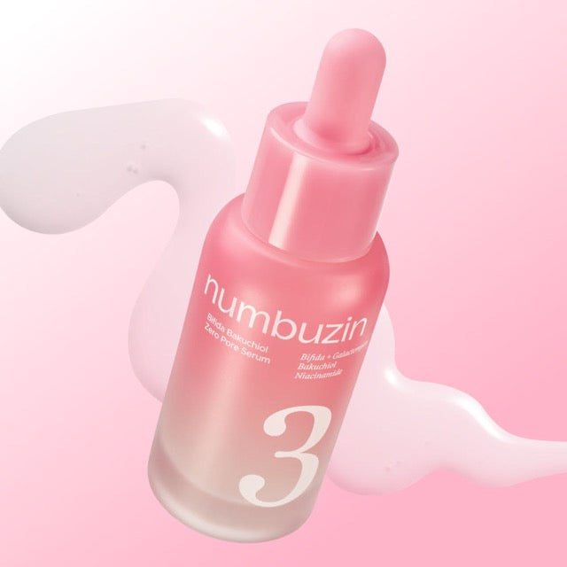 numbuzin No.3 Bifida Bakuchiol Zero Pore Serum 30ml - Glamourous Grace