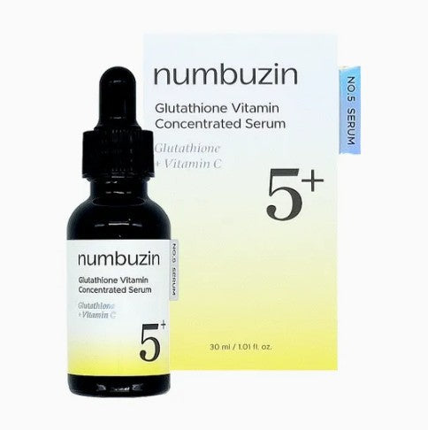 numbuzin No.5+ Vitamin Concentrated Serum 30ml - Glamourous Grace