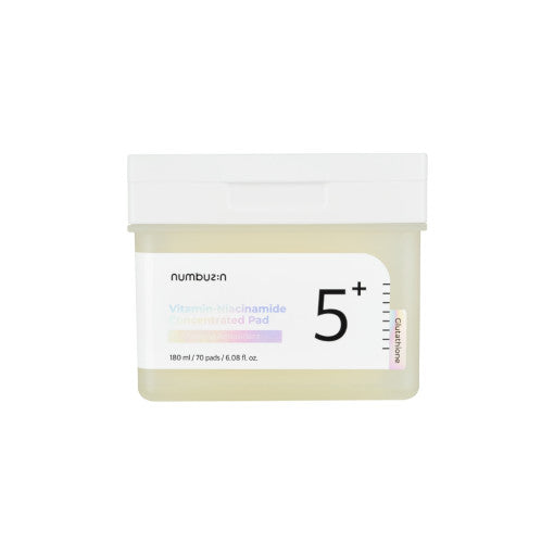 numbuzin No.5+ Vitamin-Niacinamide Concentrated Pad 70P - Glamourous Grace