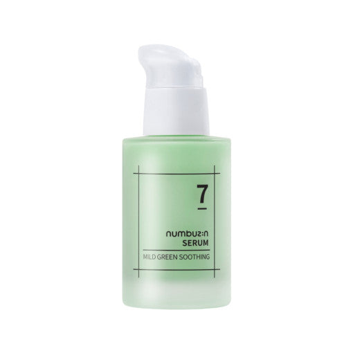 numbuzin No.7 Mild Green Soothing Serum 50ml - Glamourous Grace