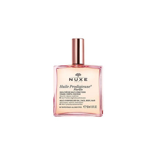 Nuxe Huile Prodigieuse Florale: Multi-Purpose Floral Dry Oil for Intense Hydration, Natural Radiance for Face, Body & Hair - 50ml - Glamourous Grace