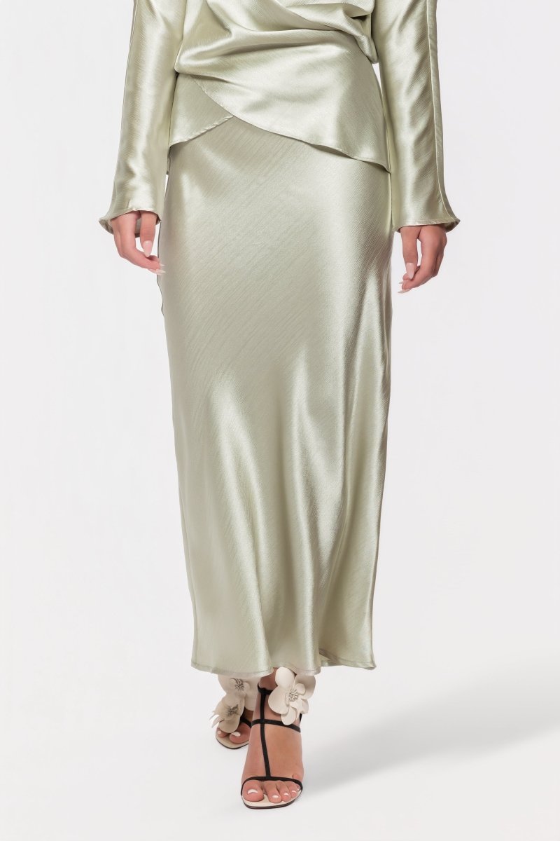 Nyra Skirt (Sage) - Glamourous Grace