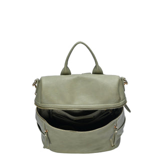 Nyra Webbing Strap Convertible Backpack Purse