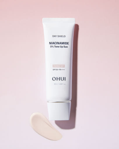 O HUI DAY SHIELD NIACINAMIDE 5% Tone Up Sun SPF50+ PA++++ 50ml - Glamourous Grace