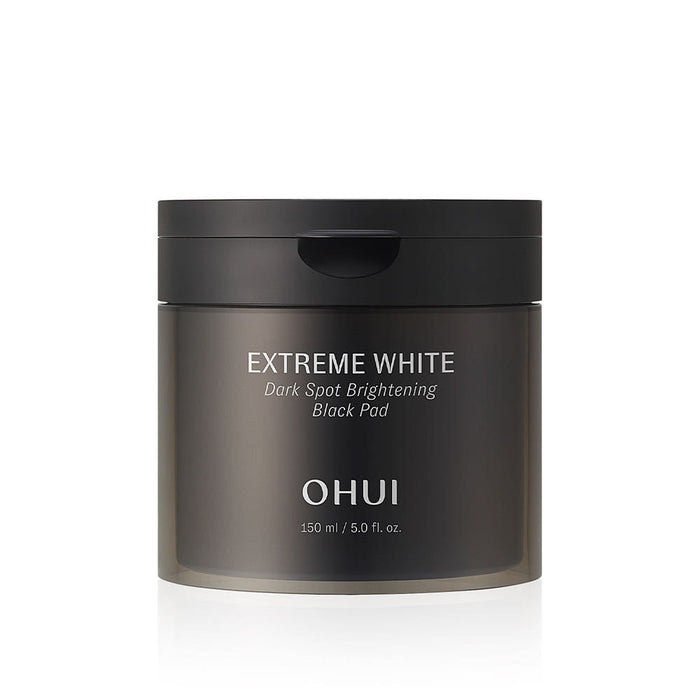 O HUI EXTREME WHITE Dark Spot Brightening Black Pad 150ml/100ea - Glamourous Grace