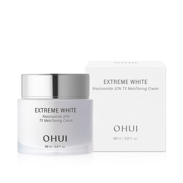 O HUI EXTREME WHITE Niacinamide 10% TX Mela Toning Cream 60ml - Glamourous Grace