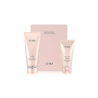 O HUI Miracle Moisture Cleansing Foam 200ml+100ml Special Set