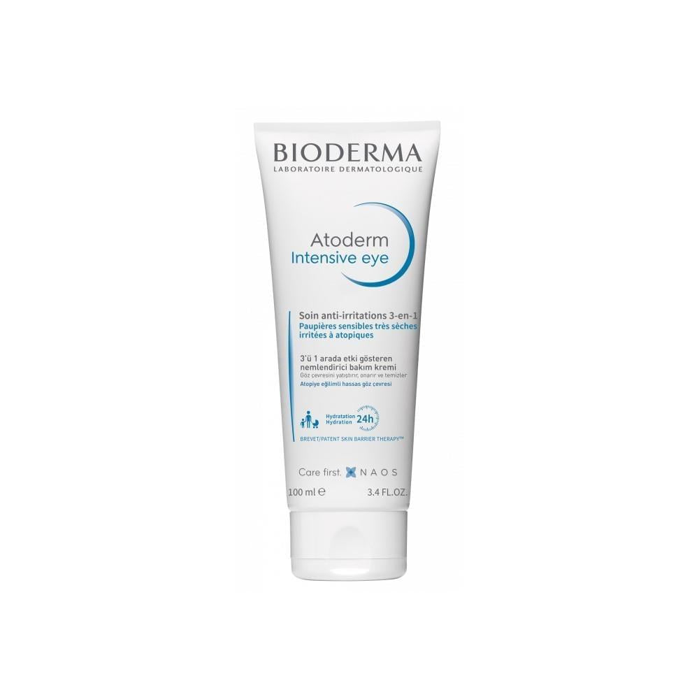 Bioderma Atoderm Intensive Eye Cream & Makeup Remover: Soothe Dry, Sensitive Eyes with Gentle Hydration & Cleansing - Glamourous Grace