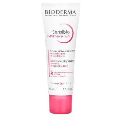 Bioderma Sensibio: Hypoallergenic Rich Cream for Dry, Sensitive Skin - Deeply Hydrating & Skin Barrier Protection - Glamourous Grace