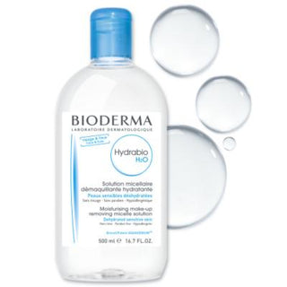 Bioderma Hydrabio H2O Micellar Water Cleanser - Gentle, Moisturizing, Dermatologically Tested - 16.91 fl oz - Glamourous Grace