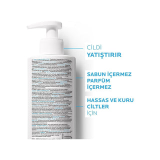 La Roche Posay Toleriane Caring Wash Cleansing Gel for Sensitive Skin - 400ml, Niacinamide & Ceramide Enriched - Glamourous Grace