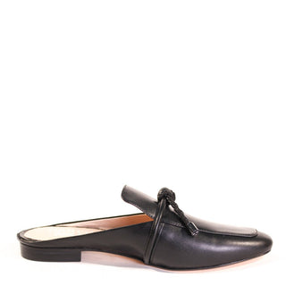 Odelia Leather Mules - Glamourous Grace