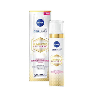 Nivea Luminous630 Anti-Spot Day Cream SPF50: Fade Dark Spots, Brighten Skin & Protect from Sun - Hyperpigmentation Treatment, 1.35 fl oz - Glamourous Grace