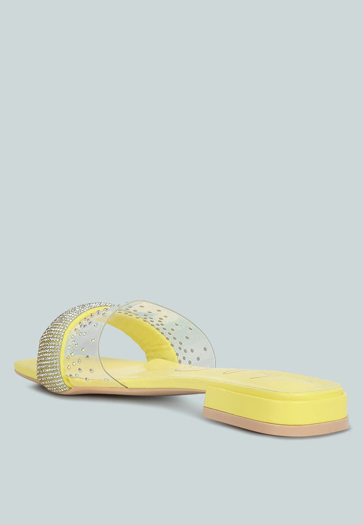 Old Flame Low Strack Heel Sandals