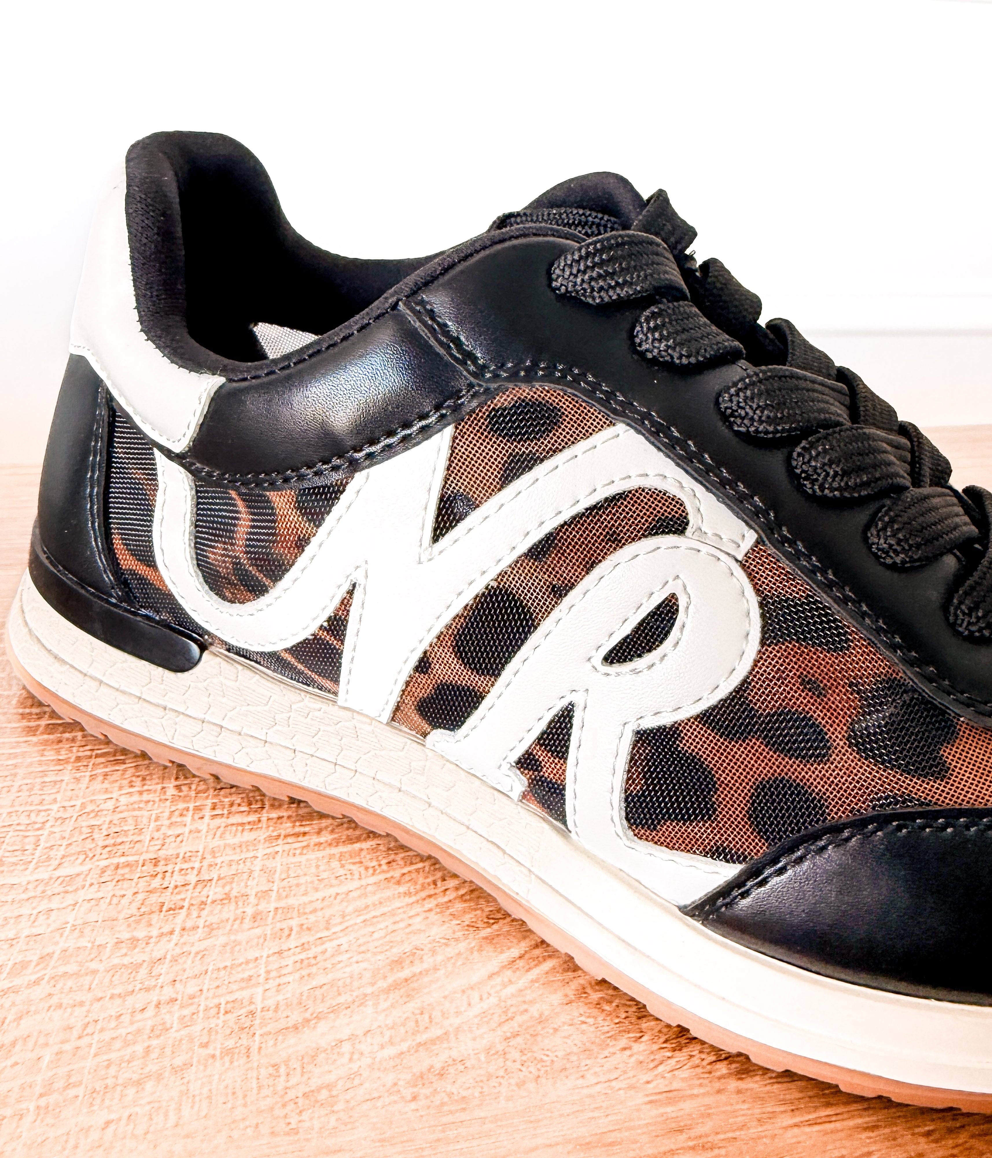 Olympia Sneaker in Leopard - Glamourous Grace