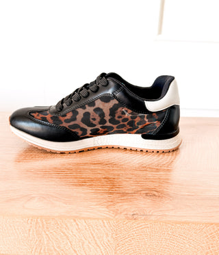 Olympia Sneaker in Leopard - Glamourous Grace