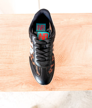 Olympia Sneaker in Leopard - Glamourous Grace