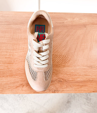 Olympia Sneaker in Sand - Glamourous Grace