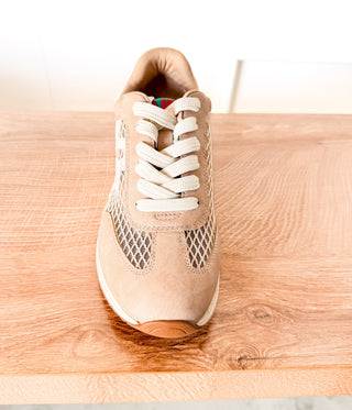Olympia Sneaker in Sand - Glamourous Grace