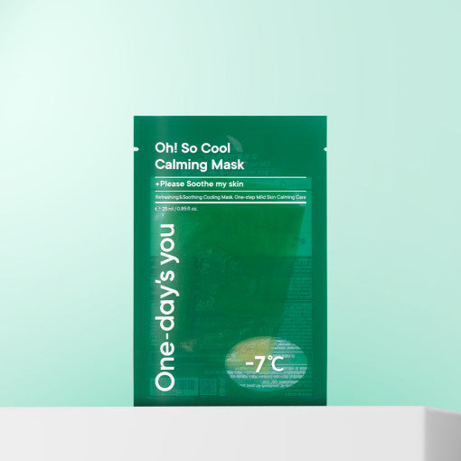 One-day's you Oh! So Cool Calming Mask 25ml x 5ea - Glamourous Grace