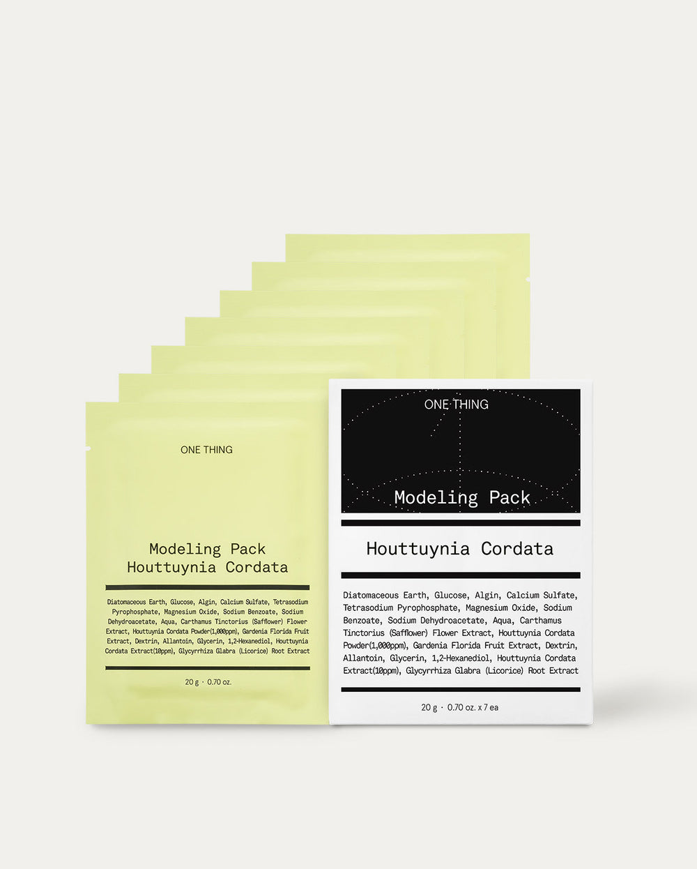 [ONE THING] Modeling Pack 20gX7ea #Houttuynia Cordata - Glamourous Grace