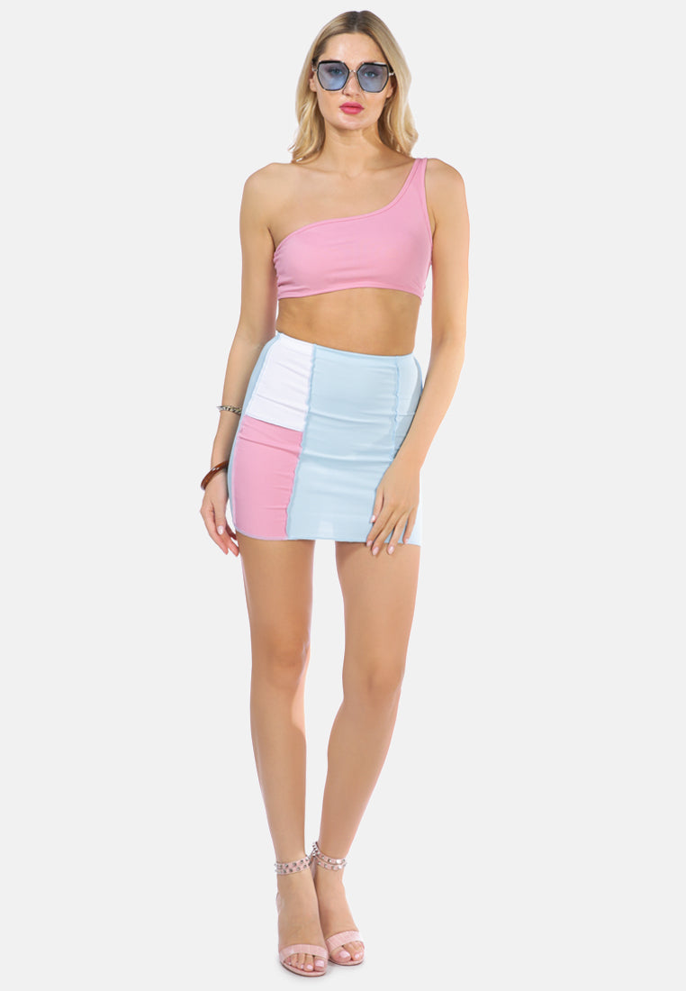 One Shoulder Bikini Top - Glamourous Grace