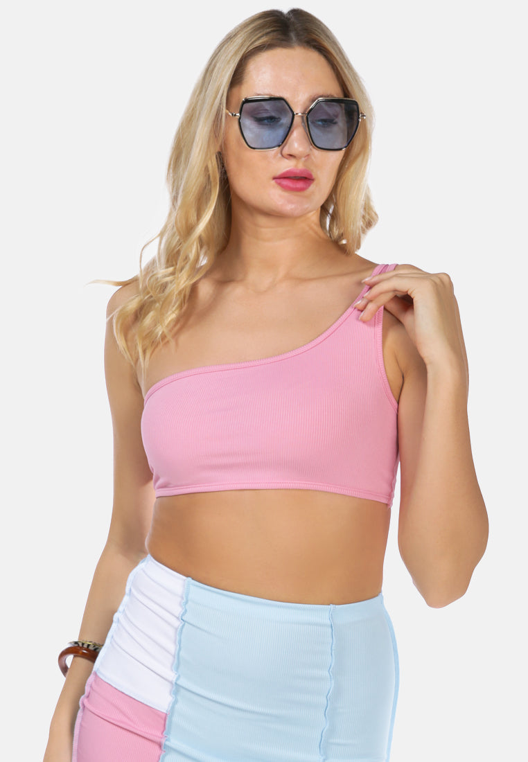 One Shoulder Bikini Top - Glamourous Grace