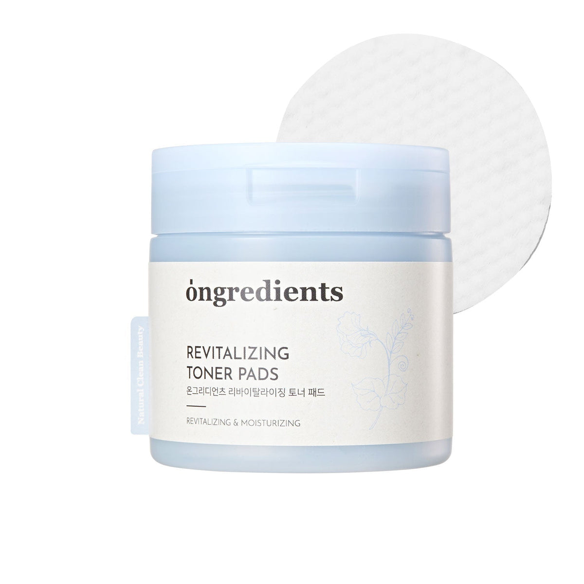ongredients Revitalizing Toner Pads 160g/60ea - Glamourous Grace
