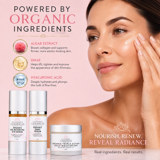 Organic Anti-Wrinkle Trio – 3-Step Collagen Boosting System - Glamourous Grace