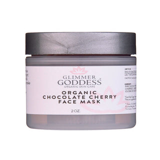 Organic Chocolate Cherry Face Mask – Antioxidant Anti-Aging Treatment - Glamourous Grace
