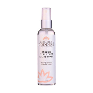 Organic Rose Water Facial Toner – Citrus Twist Toner with Witch Hazel & Aloe for Pore Tightening - Glamourous Grace