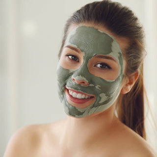 Organic Rosemary Mint Algae Face Mask for Acne & Rosacea - Glamourous Grace