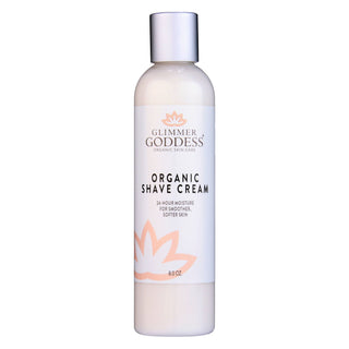 Organic Shave Cream for Sensitive Skin – Hydrating Formula - Glamourous Grace