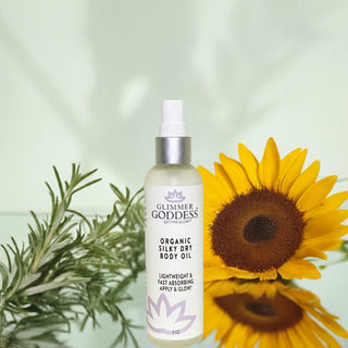 Organic Silky Dry Body Oil – Fast-Absorbing Formula