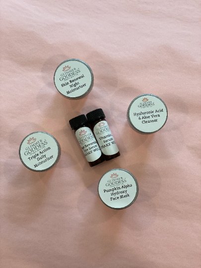 Organic Anti-Aging Skin Care Trial Set – 5 Best Sellers + Bonus Mask - Glamourous Grace