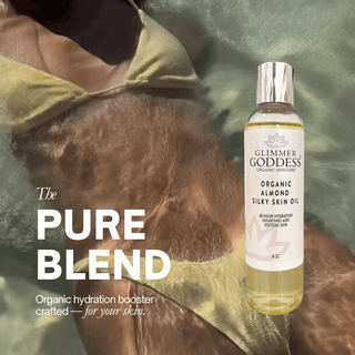 Organic Sweet Almond Silky Skin Oil – 48 Hour Hydration