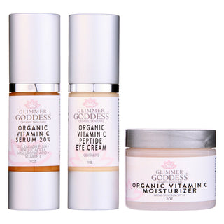 Vitamin C 3-Step Anti-Aging Kit – Complete System - Glamourous Grace