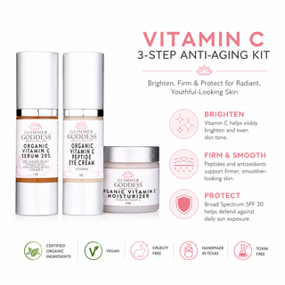Vitamin C 3-Step Anti-Aging Kit – Complete System - Glamourous Grace