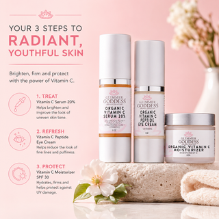Vitamin C 3-Step Anti-Aging Kit – Complete System - Glamourous Grace