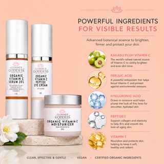Vitamin C 3-Step Anti-Aging Kit – Complete System - Glamourous Grace