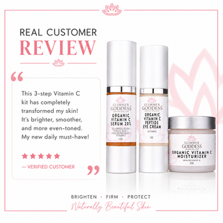 Vitamin C 3-Step Anti-Aging Kit – Complete System - Glamourous Grace